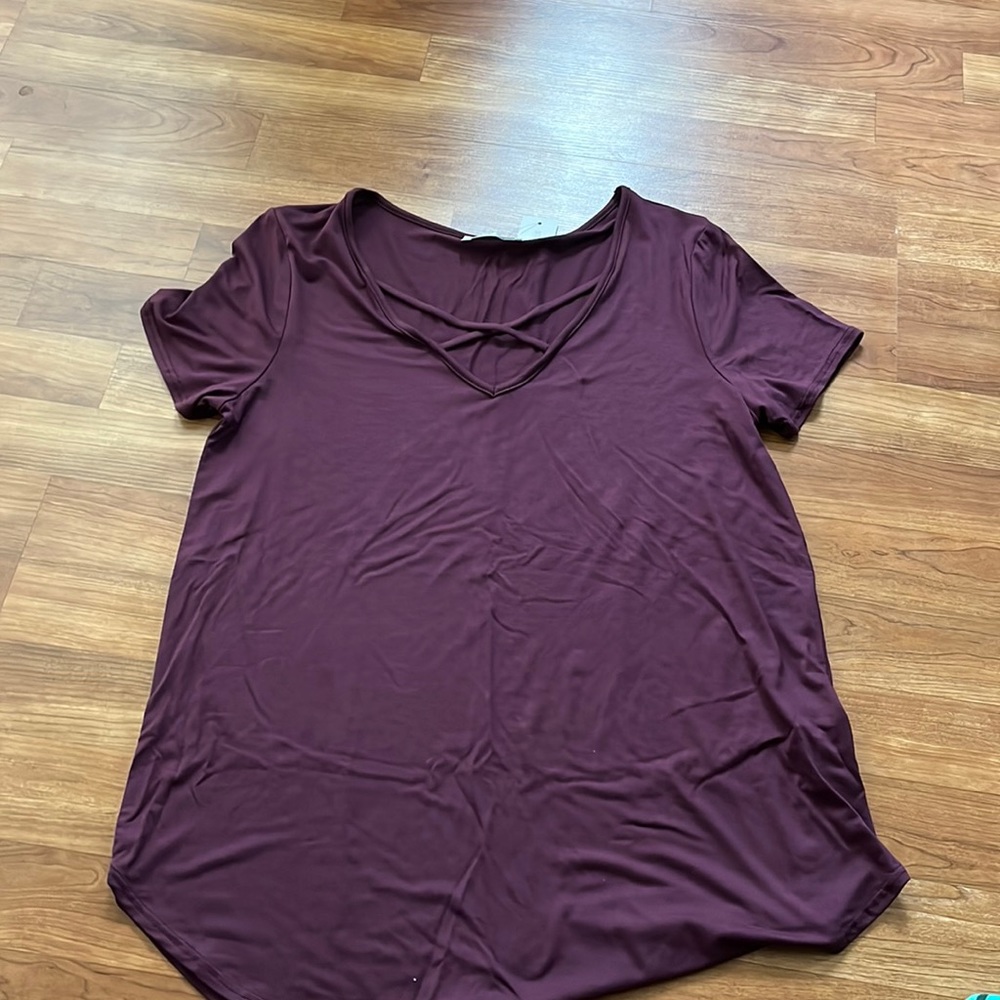 Short Sleeve Knit Top